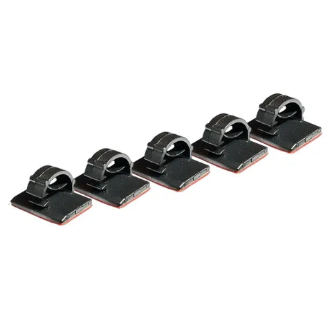 BlackVue Dash Cam Cable Holders 5-Pack – Adhesive Clips for Tidy Cable Management