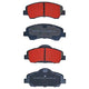 RDA BRAKES RDA GP Max General Purpose Low Metallic Brake Pad Set RDB2392