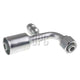 OEX Steel Fitting # 8 FOR - Beadlock Step Up #10 90 With R134a Port