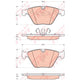 TRW Brake Pad Set