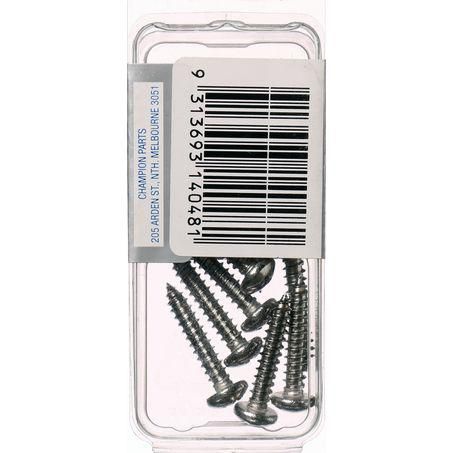 CHAMPION AUTO PARTS Champion Self Tapping Pan Head Screw Pack 10G x 1in. CSP18