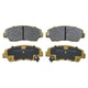 RDA Brakes Extreme Heavy Duty Brake Pad Set RDX409SM