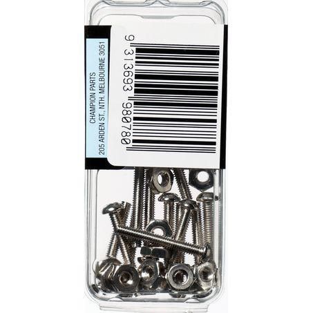 CHAMPION AUTO PARTS Champion Screw & Nut Pack Fine Thread 6/40in. x 1in. BH078