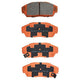 RDA BRAKES RDA GP Max General Purpose Low Metallic Brake Pad Set RDB1133