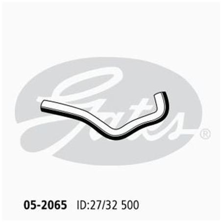 Gates Radiator Hose Upper 05-2065