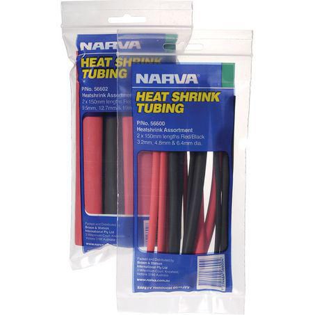 Narva HEAT SHRINK TUBING ASSORTMENT