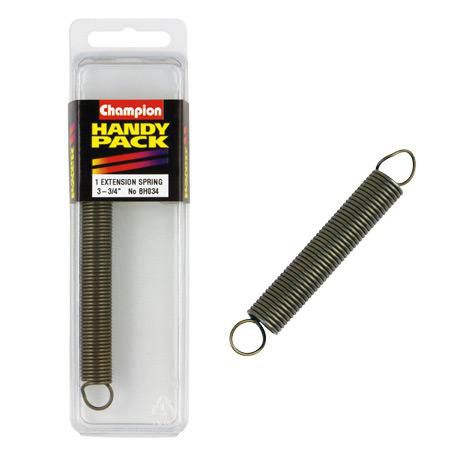 CHAMPION AUTO PARTS Champion Extension Spring 3-3/4in. x 1/2in. x 17G BH034