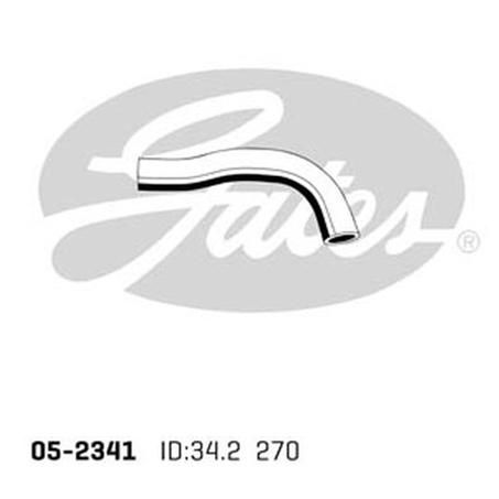 Gates Radiator Hose Upper 05-2341