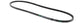 GATES V DRIVE BELT 13MM TOP WIDTH X 1145MM 13A1145