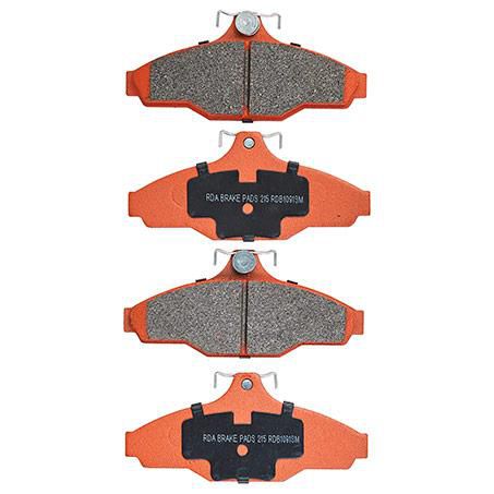 RDA BRAKES RDA GP Max General Purpose Low Metallic Brake Pad Set RDB1091