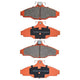 RDA BRAKES RDA GP Max General Purpose Low Metallic Brake Pad Set RDB1091