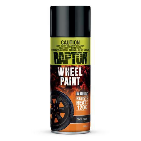 Raptor Wheel Paint Satin Black 295G - RWPSB/AL