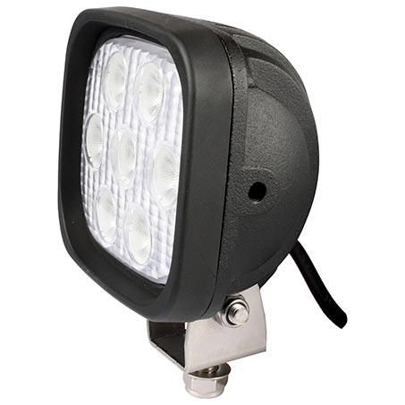 OEX High-Powered 7 LED Work Light Square 9-32V Flood Beam LLX22701