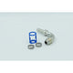 Burgaflex Steel Fitting # 10 MOR - Reduced Burgaclip #10 90° SCX1423