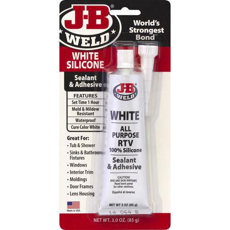 JB Weld All Purpose RTV Sealant White 85G 31312