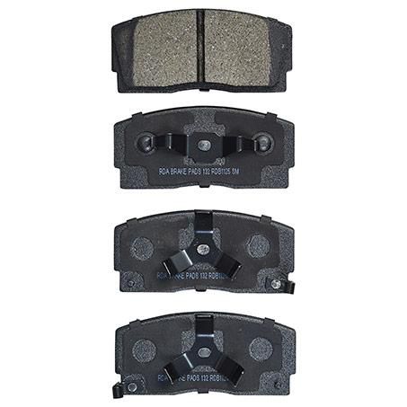 RDA BRAKES RDA GP Max General Purpose Low Metallic Brake Pad Set RDB1125