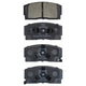 RDA BRAKES RDA GP Max General Purpose Low Metallic Brake Pad Set RDB1125