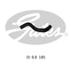 Gates Moulded Heater Hose 02-0481