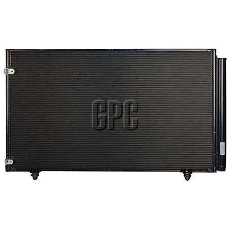 Denso Air Conditioning Condenser Parallel Flow Inlet Pad Outlet Pad CNX999