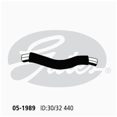 Gates Radiator Hose Upper 05-1989