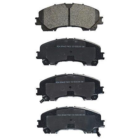 RDA BRAKES RDA GP Max General Purpose Low Metallic Brake Pad Set RDB2380