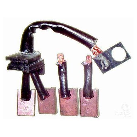 OEX Starter Motor Brushes 12V To Suit Mitsubishi L:18 x T:4.5 x W:12(mm) -