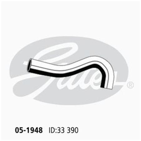 Gates Radiator Hose Upper 05-1948