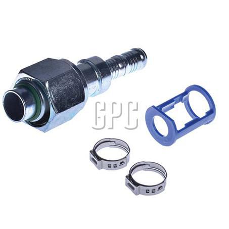 Burgaflex Steel Fitting # 12 FOR - Reduced Burgaclip Step Down #10 Straight SCX1310