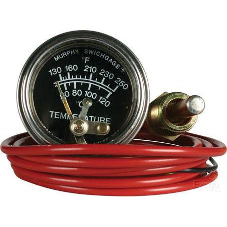 Murphy Mechanical Temperature Switch Gauge (60 - 120°C) 091020T1208