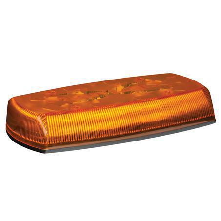 TINKR Ecco LED Mini Bar Amber 12-24V Low Profile Permanent Fix Amber Lens Cl
