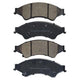 RDA GP MAX LOW METALLIC BRAKE PAD SET FORD MAZDA BT-50 RDB2202