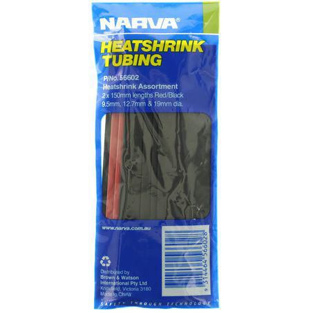 Narva HEAT SHRINK TUBING ASSORTMENT