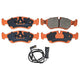 RDA BRAKES RDA GP Max General Purpose Low Metallic Brake Pad Set RDB1228