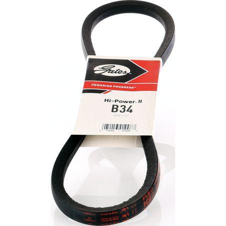 Gates Fan Belt - V-Belt (B-Section) B34