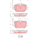 TRW Brake Pad Set (DB1783)