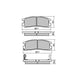 RDA BRAKES RDA Phantom Ceramic Brake Pad Set RDC1239