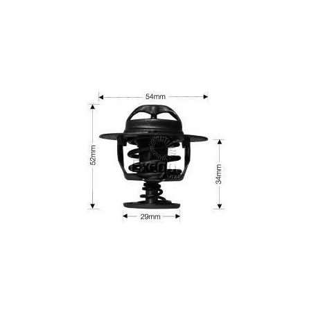 DAYCO THERMOSTAT 77 DEGREES C - 170 DEGREES F DT42E