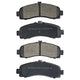 RDA BRAKES RDA GP Max General Purpose Low Metallic Brake Pad Set RDB1307