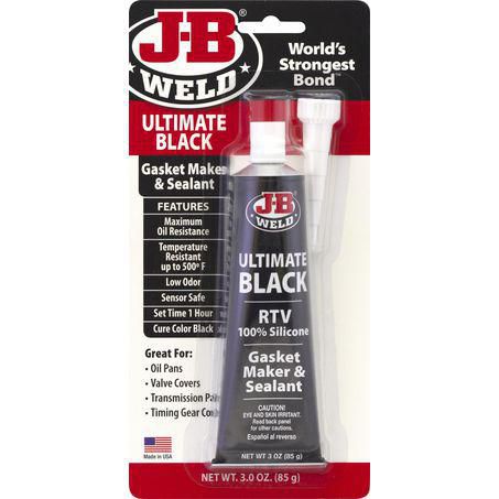 JB Weld Ultimate Black Silicone 85g 32329