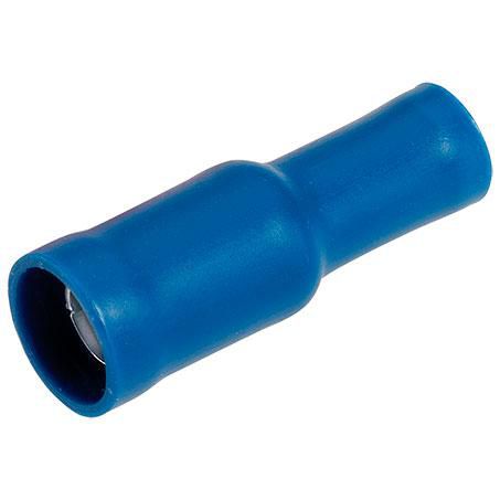 Narva Crimp Terminal Female Bullet Blue Insulated 5mm - 11 Pce