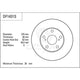 TRW Disc Brake Rotor 275mm x 26 Min