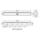 HELLA Day Time Running Light LED 12V Rectangle Universal -Single 1008