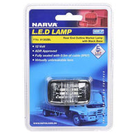 NARVA REAR END OUTLINE LAMP RED BLISTER PACK - 91352BL