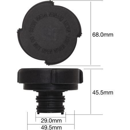 TRIDON RECOVERY RADIATOR CAP - (TRS42)