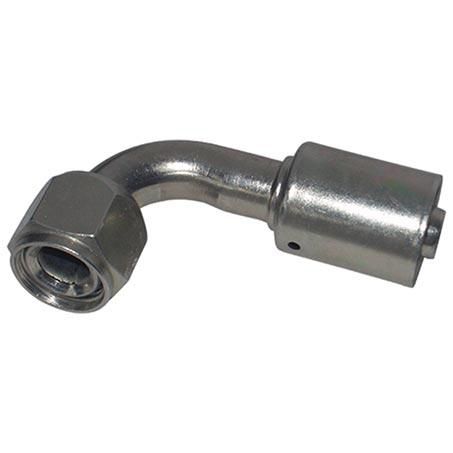 Atco Steel Fitting # 10 Female Flare - Beadlock #10 90° SBX1123