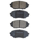 RDA BRAKES RDA GP Max General Purpose Low Metallic Brake Pad Set RDB1178