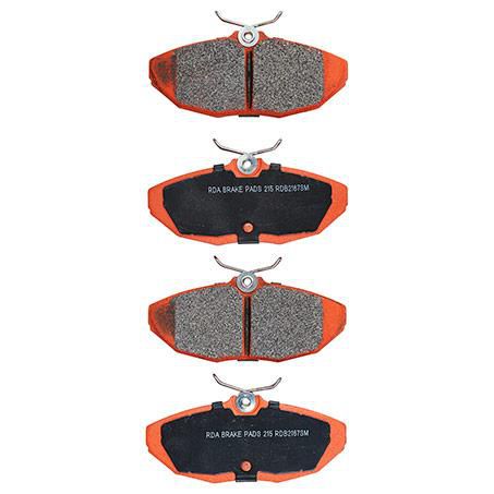 RDA BRAKES RDA GP Max General Purpose Low Metallic Brake Pad Set RDB2167