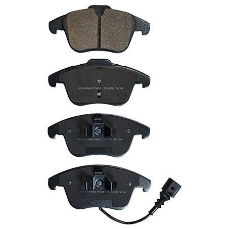 RDA BRAKES RDA GP Max General Purpose Low Metallic Brake Pad Set RDB2174