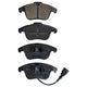 RDA BRAKES RDA GP Max General Purpose Low Metallic Brake Pad Set RDB2174