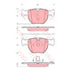TRW Brake Pad Set (DB2054)